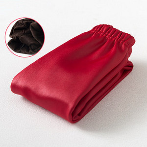 Zimske tajice za djevojčice PU kožne dječje debele tople hlače Kožne pencil hlače s elastičnim strukom Jednobojne ležerne tople hlače