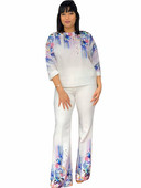 Kaheosaline komplekt Kevadsuvi Aafrika uus Dashiki mood lühikeste varrukatega ülikond ja püksid, püksid, ülikonnad, pidulikud naiste rõivad