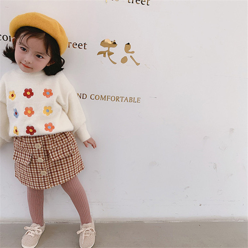 Zimska plisirana dječja suknja odjeća za djevojčice vuna Debela topla školska karirana suknja za djevojčice Princess suknja Dječja nova podsuknja za djevojčice