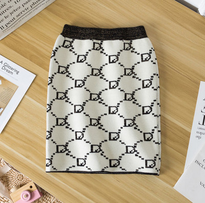 Dob 2-12 godina Dječja suknja Dječja dječja tinejdžerska dječja suknja Pletena odjeća Mini suknje za školske djevojčice Donji dio GS57