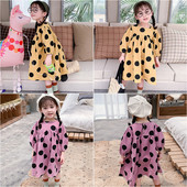 Proljetna haljina za djevojčice Cartoon Tufnasta party Princess haljina Jesen Nova bombona boja Slatki šarm Vestido Dječja odjeća