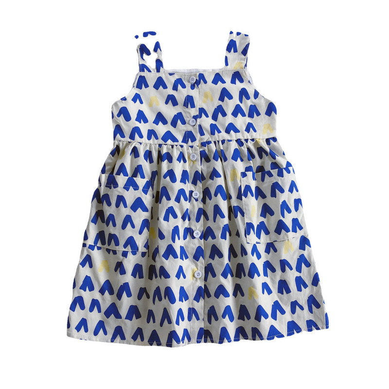 Tüdrukute sukkadega kleit 2021, suvine uus tüdruk, beebi, lasteriided