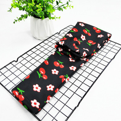 Tüdrukutele Soojad sukkpüksid Lillelised lapsed Paksud püksid Elastsed vöökohad Retuusid Tüdrukutele Laste Püksid Talvised beebiriided Püksid