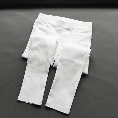 Pencil hlače za djevojčice Dječje elastične uske tajice s visokim strukom Dvostruki džep iza uskih hlača za djevojčice Odjeća za djevojčice