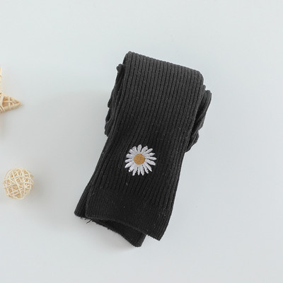 Proljeće Jesen Pamučne Tajice za bebe Suncokret Vez Hlače za novorođenčad Djevojčice Tople hlačice za bebe Dječje Tajice 0-6 godina