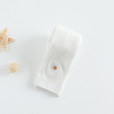 Proljeće Jesen Pamučne Tajice za bebe Suncokret Vez Hlače za novorođenčad Djevojčice Tople hlačice za bebe Dječje Tajice 0-6 godina