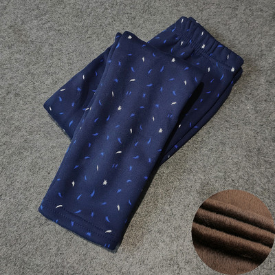 Laste püksid Sügis- ja talveriided Multifilmide trükkimine Püksid Tüdrukud Stretch Plus Velvet Stretch Säärised Sooja hoidmiseks