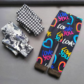 Odjeća za djevojčice Dječje tajice Djevojčica Zima Jesen Debele tople tajice iz crtanih filmova Hlače Tajice za dječake Djevojčice plus baršunaste hlače