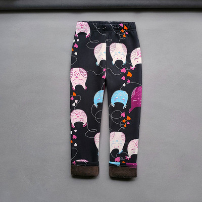 Odjeća za djevojčice Dječje tajice Djevojčica Zima Jesen Debele tople tajice iz crtanih filmova Hlače Tajice za dječake Djevojčice plus baršunaste hlače