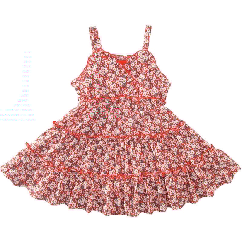 Ljetna sling haljina za djevojčice Haljina za princezu u obliku cvijeta Moderna dječja odjeća za slobodno vrijeme Dječja odjeća za bebe Slatke cvjetne haljine