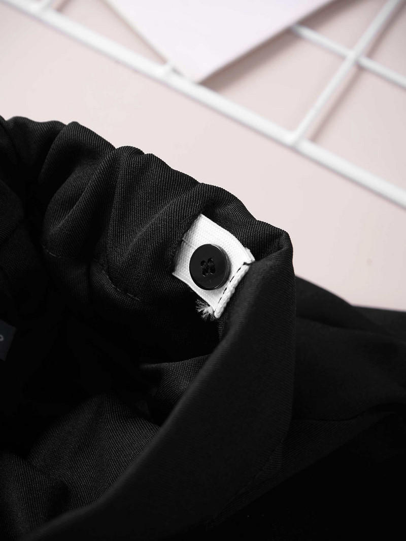 Παιδικές μαθητικές σχολικές στολές κοριτσιών Φούστα σε γραμμή Α Μόδα Ελαστική μέση Πλισέ φούστα σε στυλ ριγέ με πάτο για εφήβους