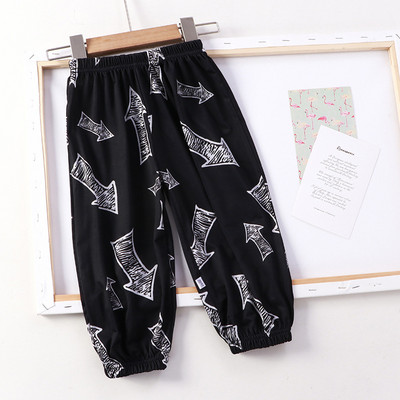 Παιδικά βαμβακερά παντελόνια αντικουνουπικά για νήπιο μωρό Καλοκαίρι δροσερό λουλουδάτο παντελόνι Αγόρια Κορίτσια Αθλητικά casual παντελόνια 4 6 7 8 10 ετών