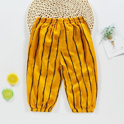 Παιδικά βαμβακερά παντελόνια αντικουνουπικά για νήπιο μωρό Καλοκαίρι δροσερό λουλουδάτο παντελόνι Αγόρια Κορίτσια Αθλητικά casual παντελόνια 4 6 7 8 10 ετών