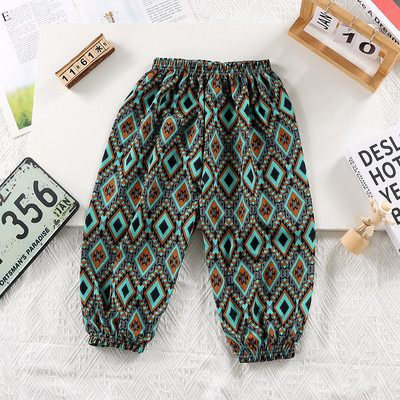 Παιδικά βαμβακερά παντελόνια αντικουνουπικά για νήπιο μωρό Καλοκαίρι δροσερό λουλουδάτο παντελόνι Αγόρια Κορίτσια Αθλητικά casual παντελόνια 4 6 7 8 10 ετών