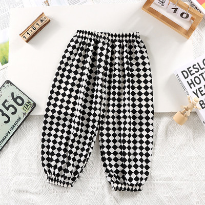 Παιδικά βαμβακερά παντελόνια αντικουνουπικά για νήπιο μωρό Καλοκαίρι δροσερό λουλουδάτο παντελόνι Αγόρια Κορίτσια Αθλητικά casual παντελόνια 4 6 7 8 10 ετών