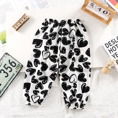 Παιδικά βαμβακερά παντελόνια αντικουνουπικά για νήπιο μωρό Καλοκαίρι δροσερό λουλουδάτο παντελόνι Αγόρια Κορίτσια Αθλητικά casual παντελόνια 4 6 7 8 10 ετών