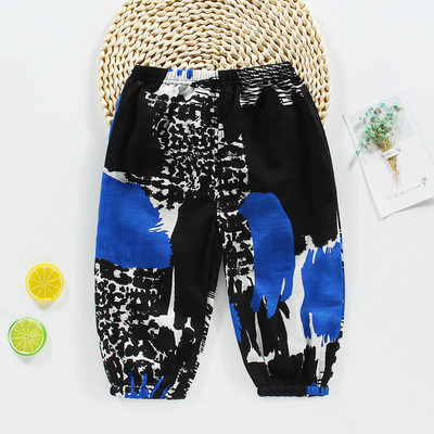 Παιδικά βαμβακερά παντελόνια αντικουνουπικά για νήπιο μωρό Καλοκαίρι δροσερό λουλουδάτο παντελόνι Αγόρια Κορίτσια Αθλητικά casual παντελόνια 4 6 7 8 10 ετών