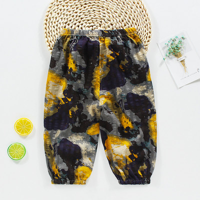 Παιδικά βαμβακερά παντελόνια αντικουνουπικά για νήπιο μωρό Καλοκαίρι δροσερό λουλουδάτο παντελόνι Αγόρια Κορίτσια Αθλητικά casual παντελόνια 4 6 7 8 10 ετών