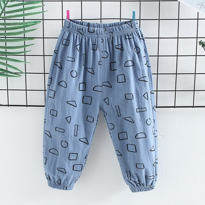 Ljetne bebe Dječaci Djevojčice Harem hlače Djeca Djeca Tanke hlače protiv komaraca Dječaci Odjeća za djevojčice Dječje ležerne hlače Joggers 2 4 6 8Y