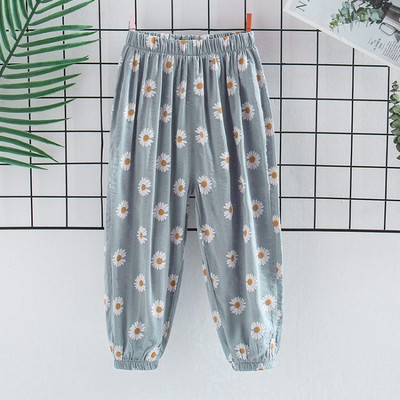 Ljetne bebe Dječaci Djevojčice Harem hlače Djeca Djeca Tanke hlače protiv komaraca Dječaci Odjeća za djevojčice Dječje ležerne hlače Joggers 2 4 6 8Y