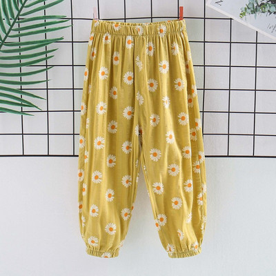 Ljetne bebe Dječaci Djevojčice Harem hlače Djeca Djeca Tanke hlače protiv komaraca Dječaci Odjeća za djevojčice Dječje ležerne hlače Joggers 2 4 6 8Y