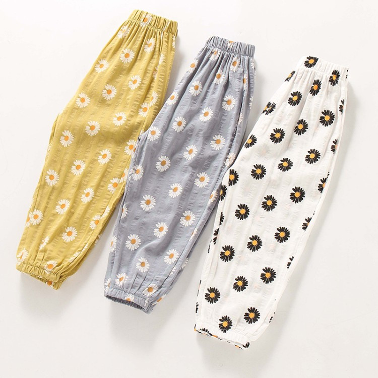 Ljetne bebe Dječaci Djevojčice Harem hlače Djeca Djeca Tanke hlače protiv komaraca Dječaci Odjeća za djevojčice Dječje ležerne hlače Joggers 2 4 6 8Y