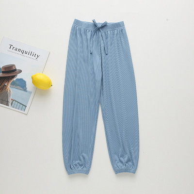 Sügislapsed poistele Tüdrukutele Riided Polüester Musliin Solid Mosquito Püksid Beebitüdrukule Õhukesed Bamboo Bloomers Moodsad kodupüksid