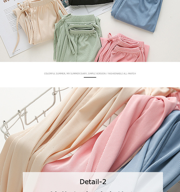 Sügislapsed poistele Tüdrukutele Riided Polüester Musliin Solid Mosquito Püksid Beebitüdrukule Õhukesed Bamboo Bloomers Moodsad kodupüksid