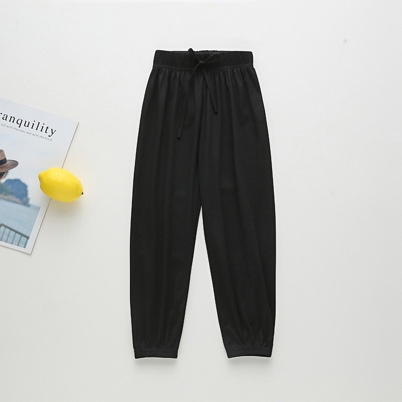 Sügislapsed poistele Tüdrukutele Riided Polüester Musliin Solid Mosquito Püksid Beebitüdrukule Õhukesed Bamboo Bloomers Moodsad kodupüksid