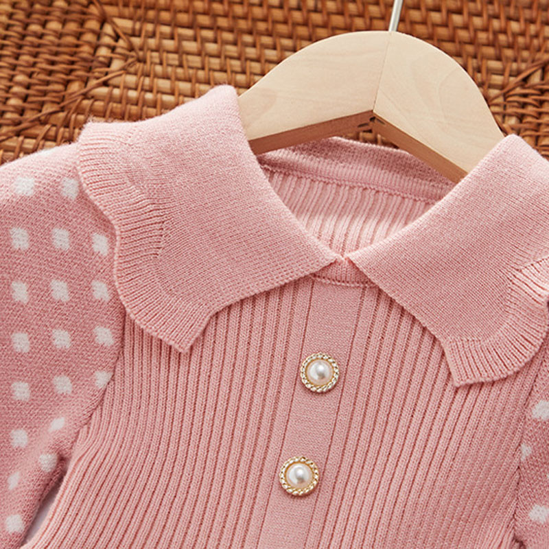 Tüdrukute sügistalvine kleit Uus pikkade varrukatega kampsun reväär Lastekleit Printsess Kleit Väikese Tüdruku Alumine Välisriided