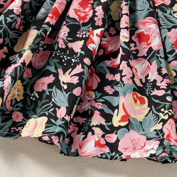 Καλοκαιρινά Φορέματα Sling για Κορίτσια Charm Vestidos Party Princess Dresses Παιδικά Ρούχα Παιδικά Ρούχα Ανοιξιάτικα Floral φόρεμα μέσης