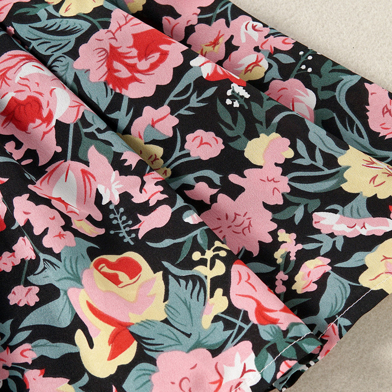 Ljetne djevojačke sling haljine Šarm Vestidos Princess haljine za zabavu Dječja odjeća Dječja odjeća Proljetna cvjetna haljina do struka