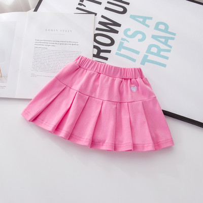 Slatke perle Traper suknje visokog struka za djecu Djevojčice Ljetna modna jeans suknja s volanima od tila Patchwork Dječje suknje od 2 do 6 godina