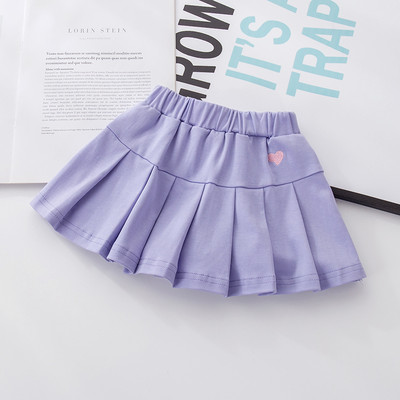 Slatke perle Traper suknje visokog struka za djecu Djevojčice Ljetna modna jeans suknja s volanima od tila Patchwork Dječje suknje od 2 do 6 godina