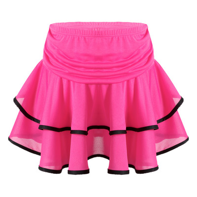 Lapsed Tüdrukud Laste Ladina tantsu seelik Ballroom Samba Chacha tantsukleit sees lühikeste pükstega Laste tantsuetenduste miniseelik