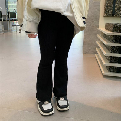 Παιδικά Κοριτσίστικα Βαμβακερά Ριμπ Παντελόνια Ανοιξιάτικα Γλυκά Κορίτσια Μωρό Ψηλόμεση Ελαστικότητα Λεπτό Παντελόνι Παιδικό Κολάν