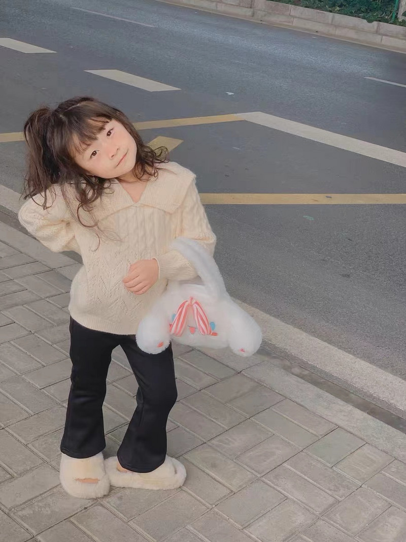 Kevad Sügis Tüdrukute Püksid Leopard Vabaaja püksid Väikelapsele Beebi Ruuduline Täpiline Retuusid Lapsed Elastsed vöökohad Püksid Imikuriided