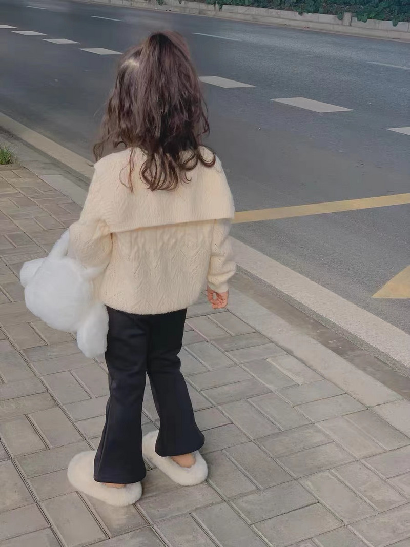 Kevad Sügis Tüdrukute Püksid Leopard Vabaaja püksid Väikelapsele Beebi Ruuduline Täpiline Retuusid Lapsed Elastsed vöökohad Püksid Imikuriided