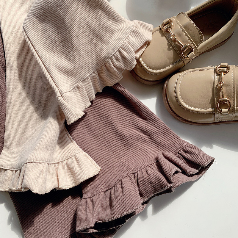 2-8T puuvillased lapsed, tüdrukud, püksid, väikelapsed, sügistalverid