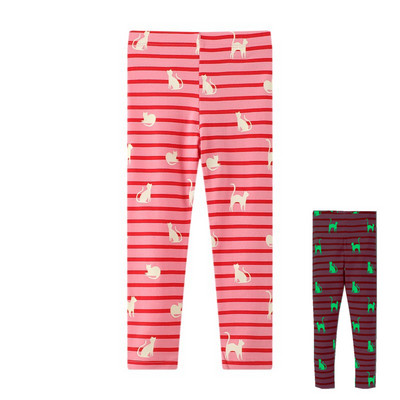 Životinje Flamingo žirafa Print Tajice za djevojčice Crtani modni pamuk Proljeće Jesen Dječje uske hlače Hlače za malu djecu