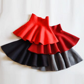 2–12-aastased beebid, väikelapsed, lasteriided koolitüdrukutele, kootud seelik, printsessi seelikud lastele, lasteriided JW6491