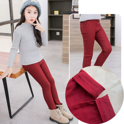 Dječje zimske debele hlače od velura 2020. Tajice za djevojčice od pamučnog flisa Zimske tople hlače za djevojčice Dječje hlače za djevojčice slatkiša