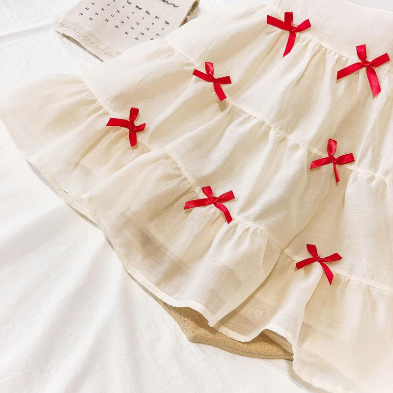 2022. aasta uus suvine tüdrukute kleit Western Sweet vöörihmaga Printsessi vestipeokleit Printsessi kleit Lastele Lastele Väikelaste Tüdrukute riided