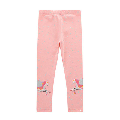 Animals Unicorn Print Κοριτσίστικα κολάν κινούμενα σχέδια βαμβακερή άνοιξη φθινόπωρο Παιδικά στενό παντελόνι νήπιο παντελόνι