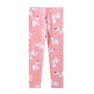 Animals Unicorn Print Κοριτσίστικα κολάν κινούμενα σχέδια βαμβακερή άνοιξη φθινόπωρο Παιδικά στενό παντελόνι νήπιο παντελόνι