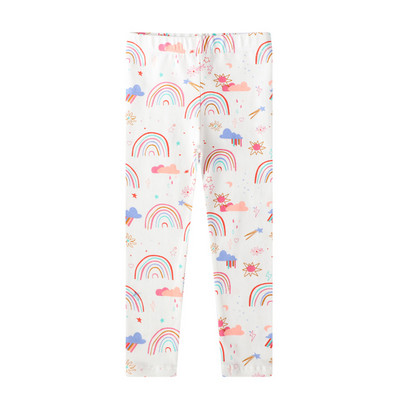 Animals Unicorn Print Κοριτσίστικα κολάν κινούμενα σχέδια βαμβακερή άνοιξη φθινόπωρο Παιδικά στενό παντελόνι νήπιο παντελόνι