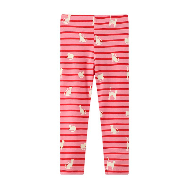 Loomad Unicorn Print Tüdrukud Retuusid Multikad Puuvill Kevad Sügis Lapsed Kitsad püksid väikelaste püksid