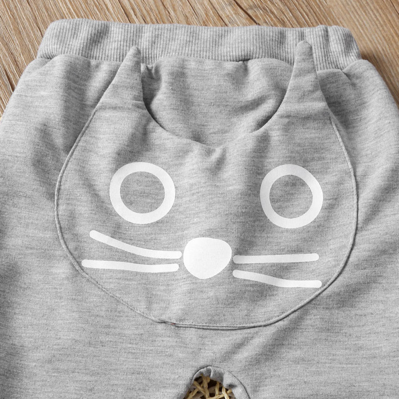 Slatka beba Djeca Djeca Dječaci Djevojčice Crtani mačka Harem hlače Hlače Hlače