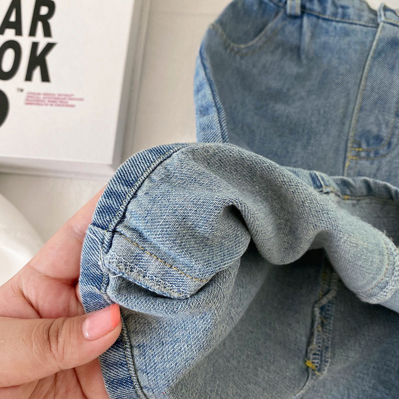 Modna traper suknja za djevojčice, dojenčad, mala djeca, dječja pamučna traper suknja, visokokvalitetna odjeća za bebe od 1 do 10 godina, proljeće jesen, ljeto