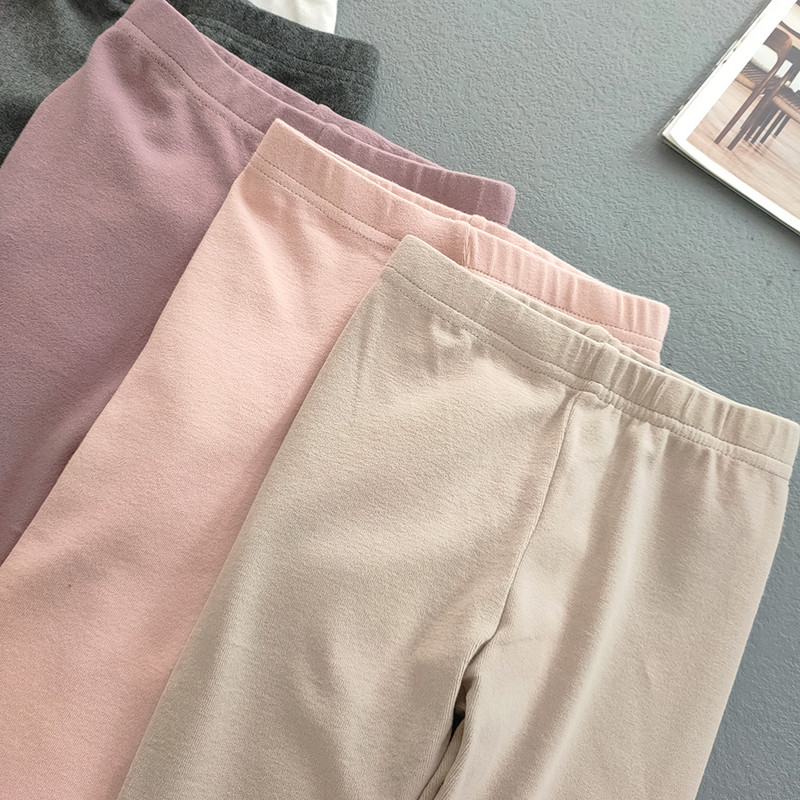 Dječja odjeća Four Seasons Tajice za djevojčice Elastične uske hlače Boje bombona Djevojačke pamučne tajice Dječje hlače